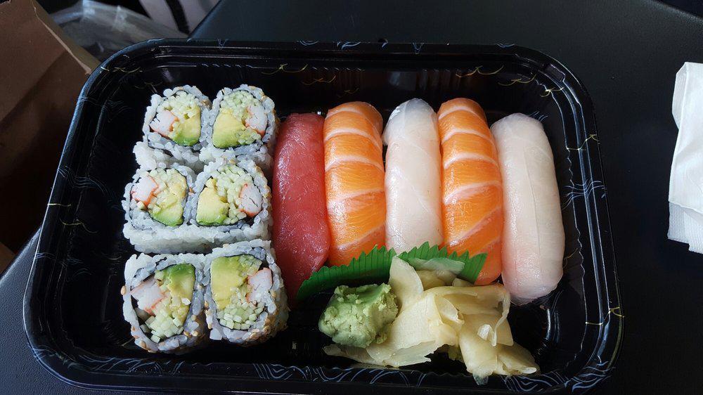 Sushi Lunch Special · 5 pieces of sushi and California roll.
