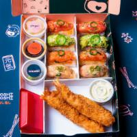 Just Krispy · The Original Spicy Tuna Krispy Rice (2pc). Salmon & Yuzu Krispy Rice (2pc). Spicy Hamachi & ...