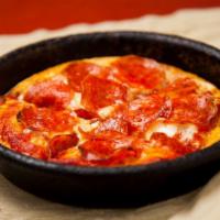 Pepperoni Pizza · Personal pan.