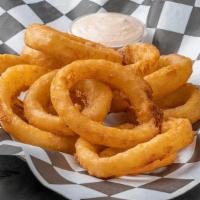 Onion Rings · Suggested with a side of thousand island dressing