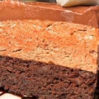 Chocolate Cake  · Layer Cake- Mousse-Ganache-Almond -Strawberry- GF
