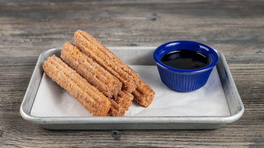 Churros With Chocolate Sauce (4) · 