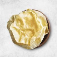 Crisps · Thin, crisp, round flatbread  It is typically based on a seasoned dough usually made from pe...