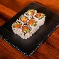 Salmon With Cucumber Roll · 