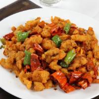 Chongqing Fried Spicy Diced Chicken 風味辣子雞 · Spicy ++