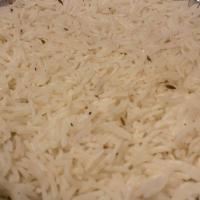Jeera Rice · Basmati rice cooked with cumin seeds.