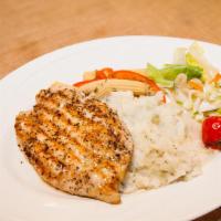Grilled Chicken Breast · Gluten-free. Grilled to perfection.
