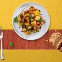 Home Fries · Idaho potatoes cut into cubes and stir fried.