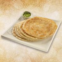 Plain Paratha · Indian flatbread that are crisper and flakier and are traditionally cooked in ghee on an iro...