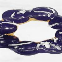 Coco For U-Bae Donut · Purple potato glaze with coconut flakes