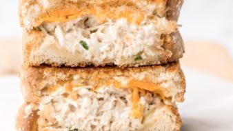 Tuna Melt Sandwich · Classic tuna salad with melted cheddar and sliced tomato on your choice of bread.