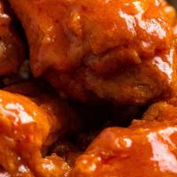 Chicken Wings · choice of buffalo, BBQ, or honey sriracha.