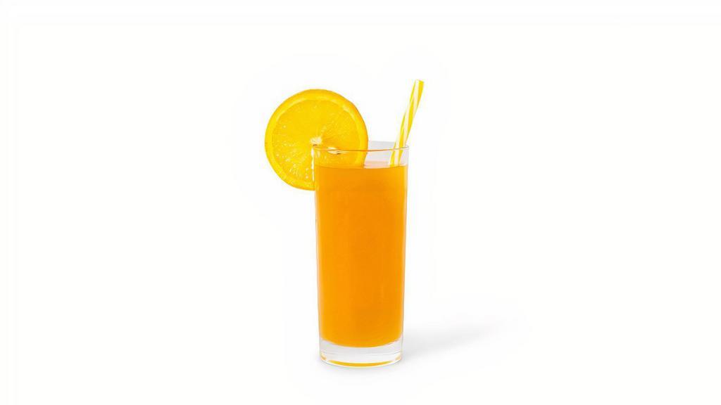 Fresh Orange Juice · Served cold.
