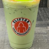 Matcha Green Tea Latte  ( Ice Cool ) · Try our Delicious ice cold Green Tea Latte .