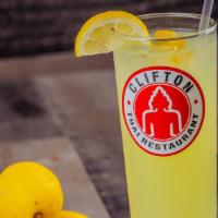 Fresh Honey Lemonade  · Made daily with fresh lemons and a touch of honey