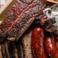 Smokehouse 2Lb Bbq Combo Board For Two · Our artisan hickory and mesquite smoked BBQ is available daily, until it runs out for the da...