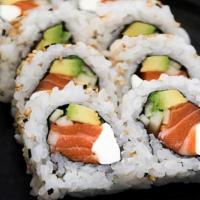Philadelphia Roll · 8pc inside out roll with cucumber and avocado.