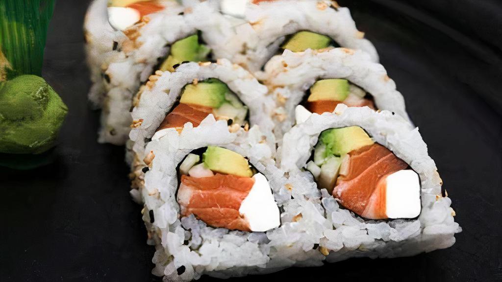 Philadelphia Roll · 8pc inside out roll with cucumber and avocado.
