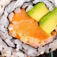 Salmon Roll · 8pc inside out roll with cucumber and avocado.