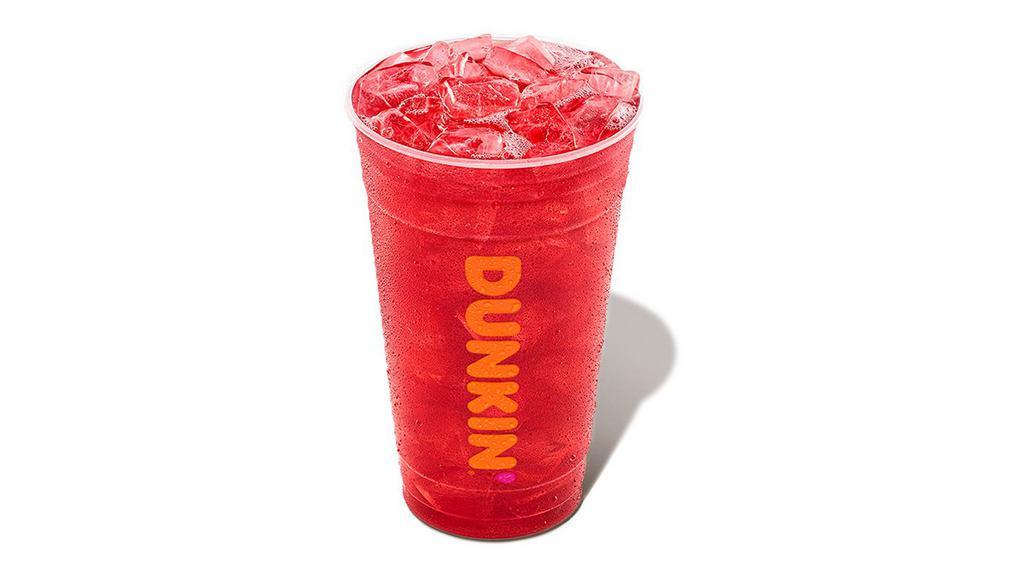 Apple Cranberry Dunkin' Refresher · Fall spices, Honeycrisp apple and cranberry flavors combined with iced green tea for a refreshing boost of energy.