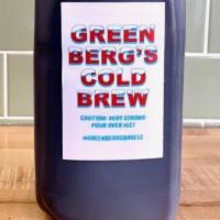 1/2 Gallon Cold Brew · 1/2 gallon of our in house cold brew.