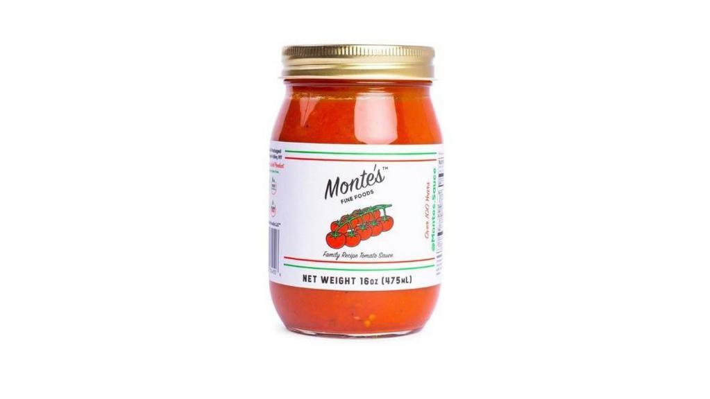 Monte'S Tomato Sauce · Monte's fine food family recipe tomato sauce.