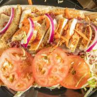 Chicken Ranchero · Chicken cutlet, avocado, bacon, lettuce, tomato, and ranch dressing.
