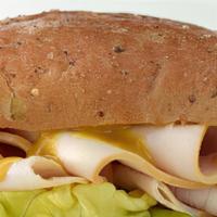 Honey Turkey · honey turkey, lettuce, tomato, cheese.