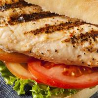 Grilled Chicken · grilled chicken, lettuce, tomato, cheese.