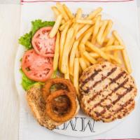 Turkey Burger Deluxe · 