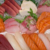 Sushi And Sashimi Special For 2 Entree · Assorted eight pieces of sushi, 24 pieces of sashimi, tuna roll and rainbow roll. Served wit...