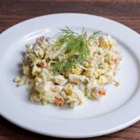 Russe Salad · Potato salad with chicken