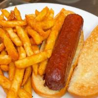 Hot Dog
 · Served with French fries.