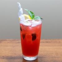 Strawberry Basil Lemonade · 