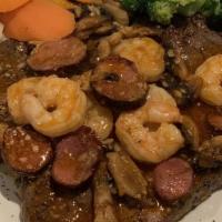 Grilled T-Bone Steak (16 Oz.) · Mashed potatoes, asparagus, natural au jus.