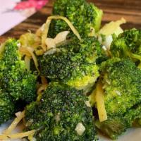 Sautéed Broccoli · Sautéed with ginger and garlic