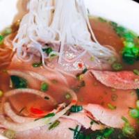 Classic Beef Pho · Gluten- Free. Fresh thinly sliced raw beef