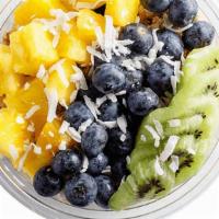 Capri · Organic Pitaya, Blueberry Granola, Kiwi, Blueberries, Pineapple, Chia Seeds, Coconut Flakes,...