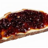 Figalino · Toasted Bread, Brie Cheese, Fig Jam