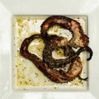 Grilled Octopus · Drizzled with olive oil vinegar and oregano