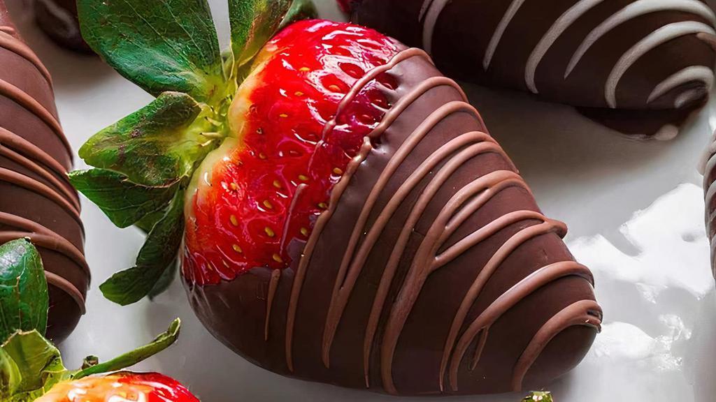 Fresh Organic %100 Belgian Chocolate Covered Strawberries · These treats perfectly combine fresh, juicy strawberries, and rich chocolate. The final product is delicious chocolate-dipped strawberries that look as spectacular as they taste.