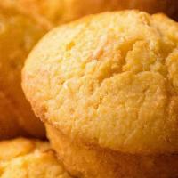 Handmade Fresh X-Large Corn Muffin · Moist and delicious, these luscious corn bread muffins made with a hint of mouth-watering ho...