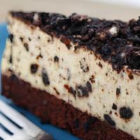 Special X-Large Oreo Cheesecake Slice · Creamy as well as full of Oreo pieces in it