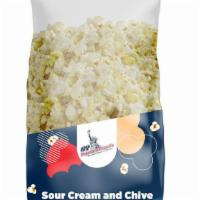 Fresh Sour Cream And Chive Popcorn · Do you love the taste of Sour cream and chive? Well you're not alone! For all of our sour cr...