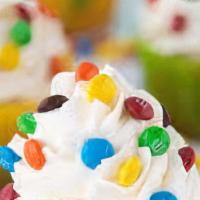 New Special Loaded M&M Cupcakes · Loaded M&M cupcakes! Moist vanilla cupcakes with M&Ms in the batter, topped with vanilla but...