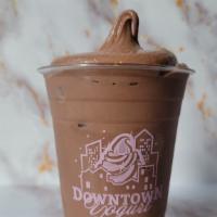 Classic Chocolate Milkshake · Made with Bassett's Dark Chocolate Ice Cream