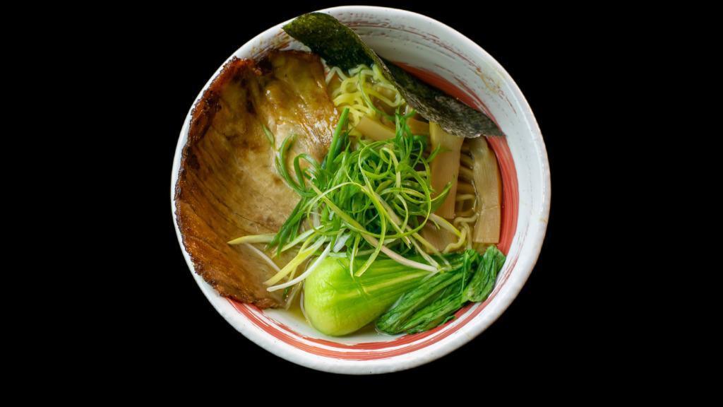 Shio Ramen · Add toppings for additional charges.
