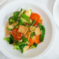Mixed Vegetable · Broccoli, bok choy, carrot, napa, snow pea, string bean, and zucchini.