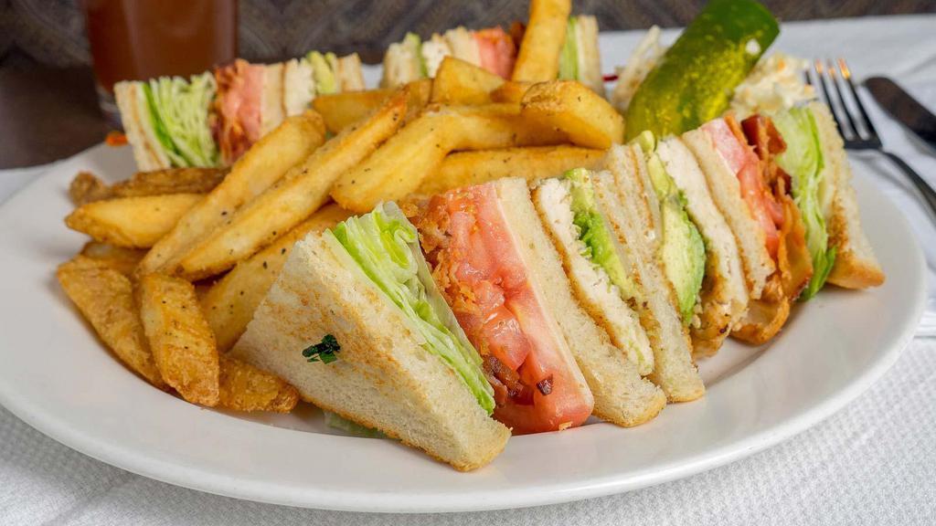 Grilled Chicken Avocado · with Bacon, Swiss Cheese, Lettuce & Tomato