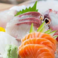 Sashimi Appetizer (7) · Seven pieces of chef choice sashimi.